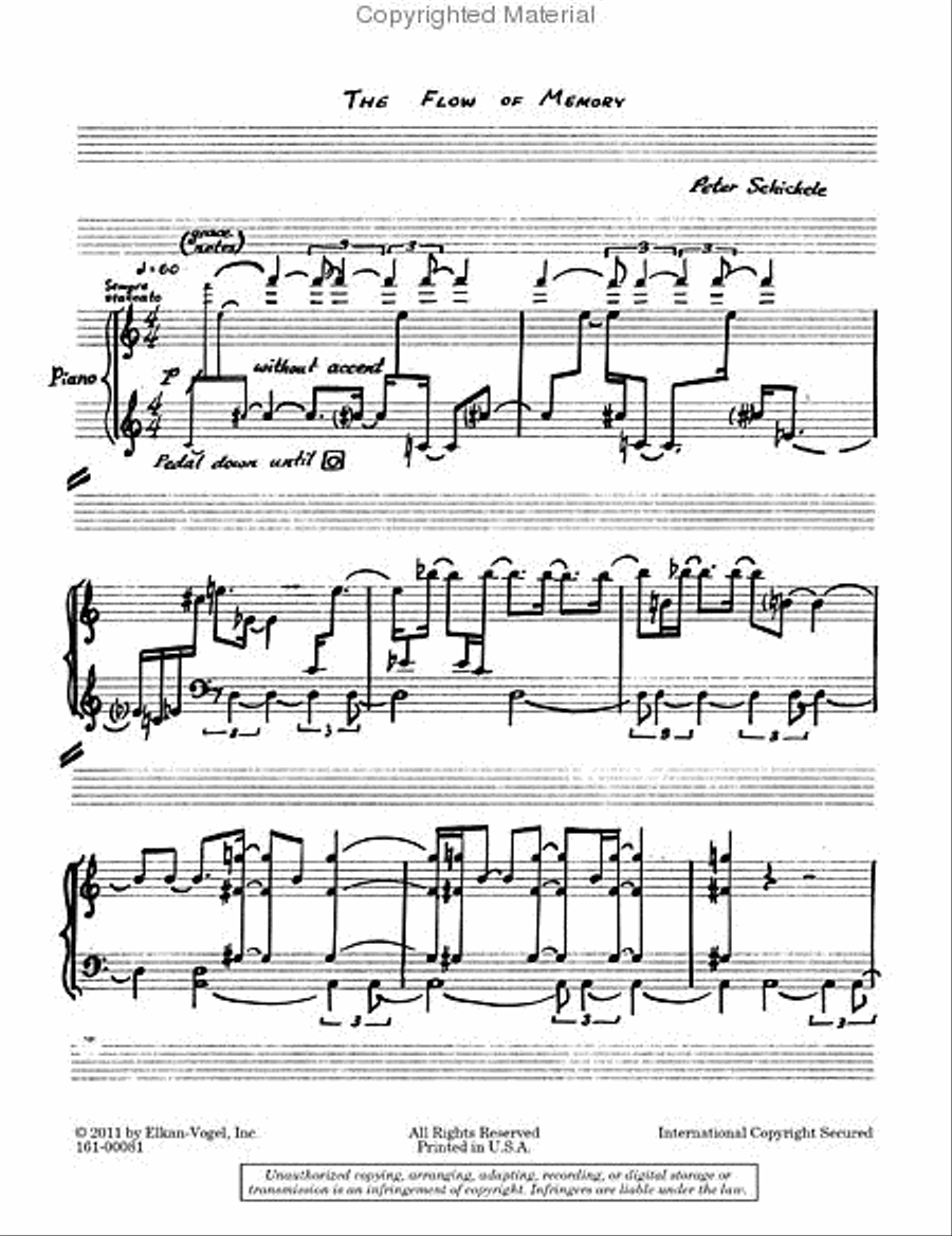 The Flow Of Memory Chamber Music scores gallery preview page 2