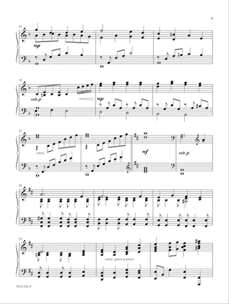 Christmas by Candlelight Christmas by Candlelight Piano Solo scores gallery preview page 5