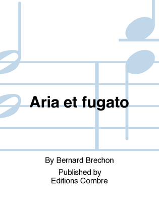 Book cover for Aria et fugato