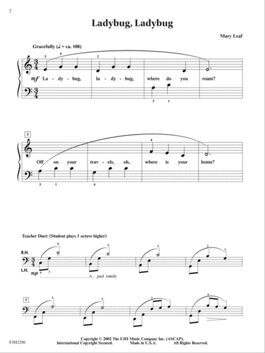 FJH Solos at Their Best!, Book 1 Easy Piano scores gallery preview page 3