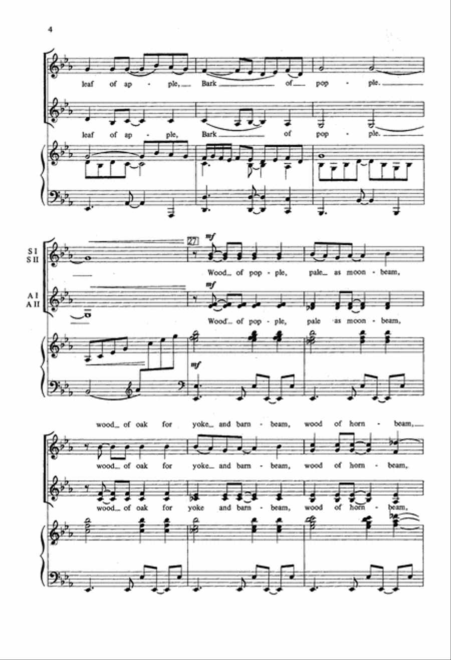 Counting-Out Rhyme SSAA scores gallery preview page 4