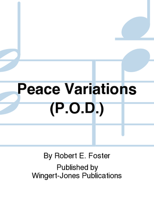 Book cover for Peace Variations