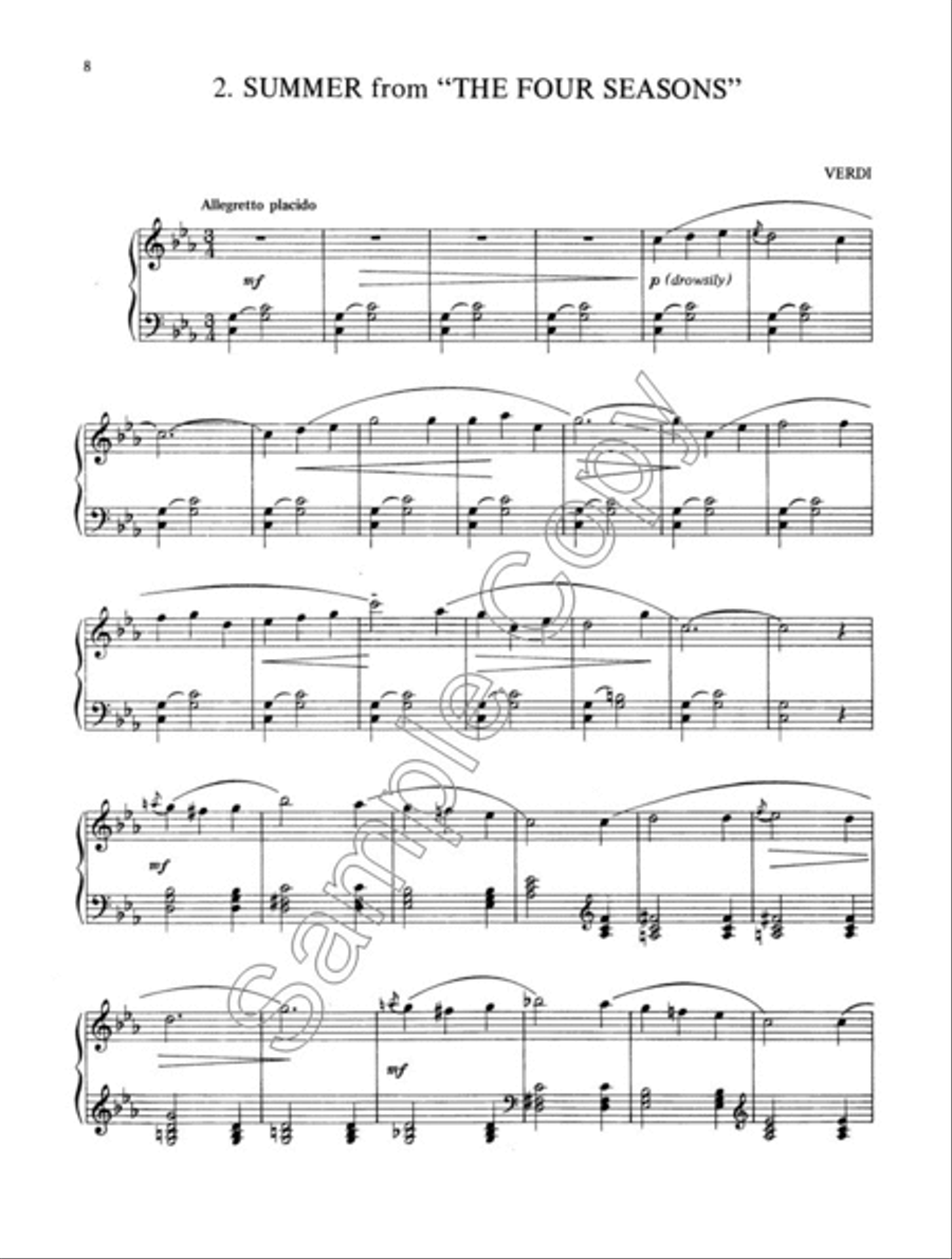 Ballet Encores - Silhouette Series Piano Solo scores gallery preview page 3