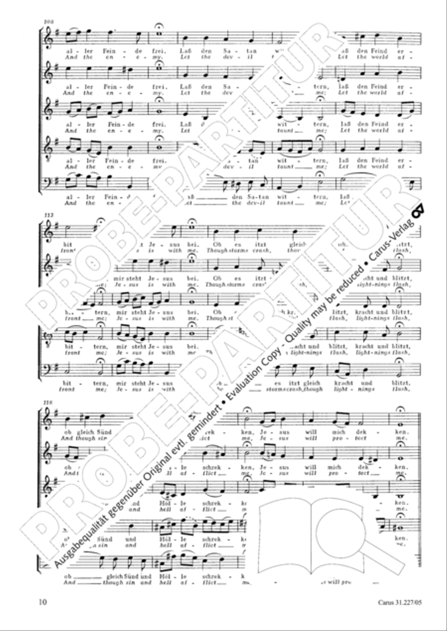 Jesu, my salvation (Jesu, thou my pleasure) SSATB scores gallery preview page 11
