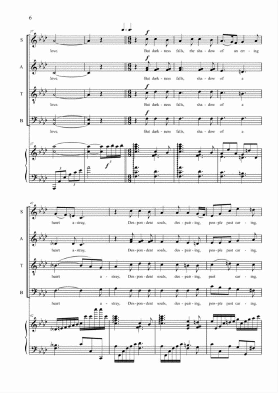 In Paradise 4-Part scores gallery preview page 6