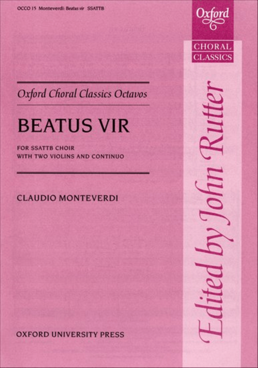 Beatus vir Choir scores gallery preview page 1