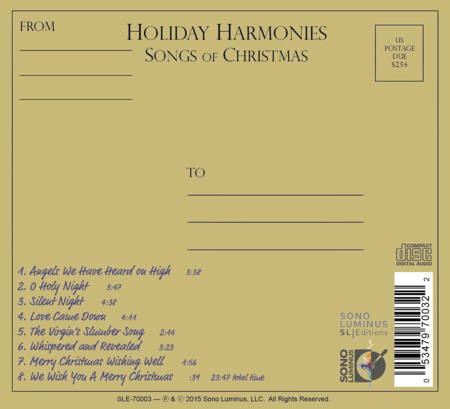Holiday Harmonies - Songs of Christmas