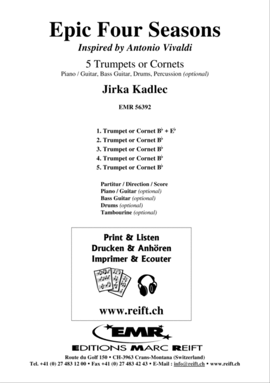 Epic Four Seasons Cornet scores gallery preview page 2