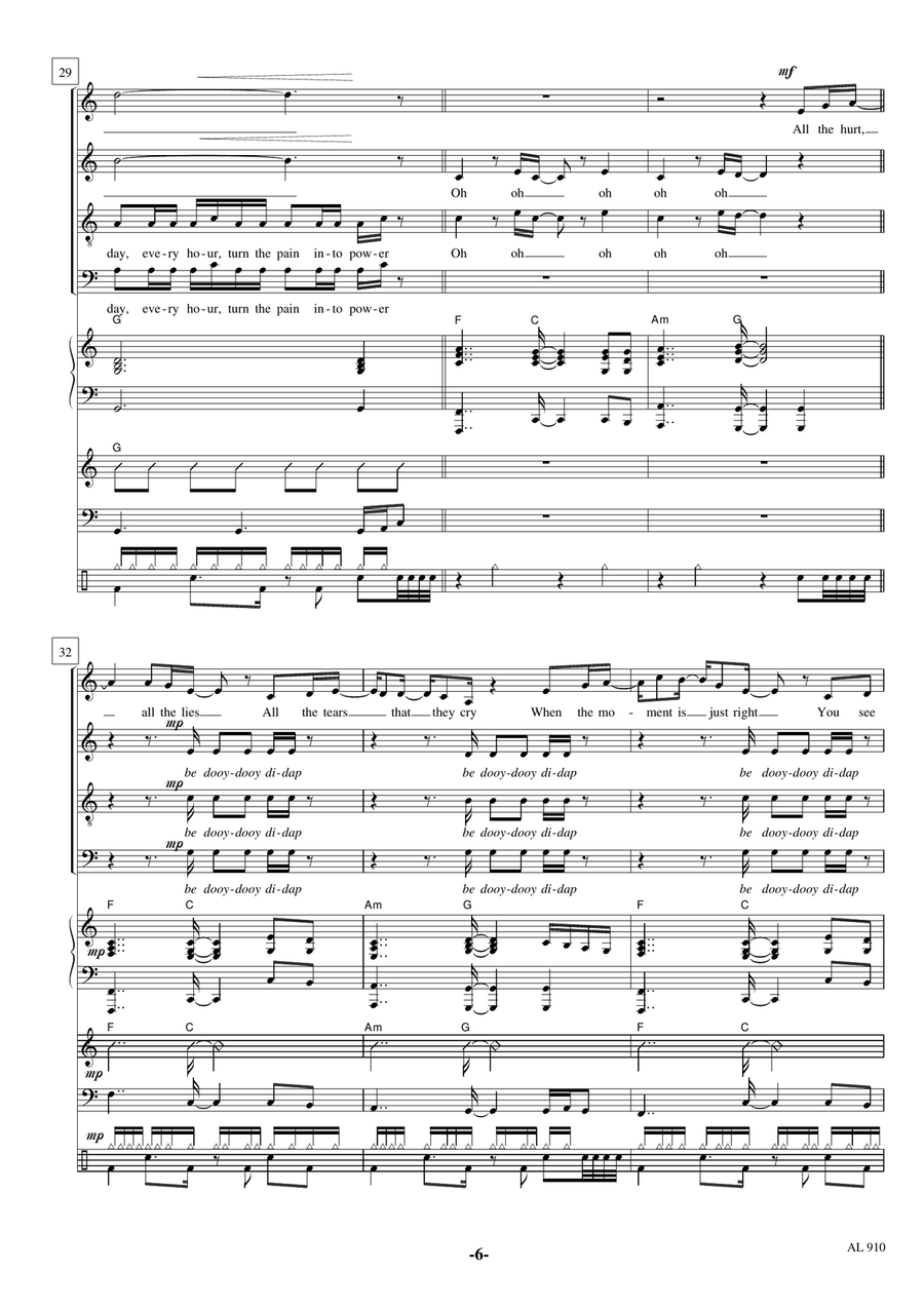 Superheroes Superheroes 4-Part scores gallery preview page 6