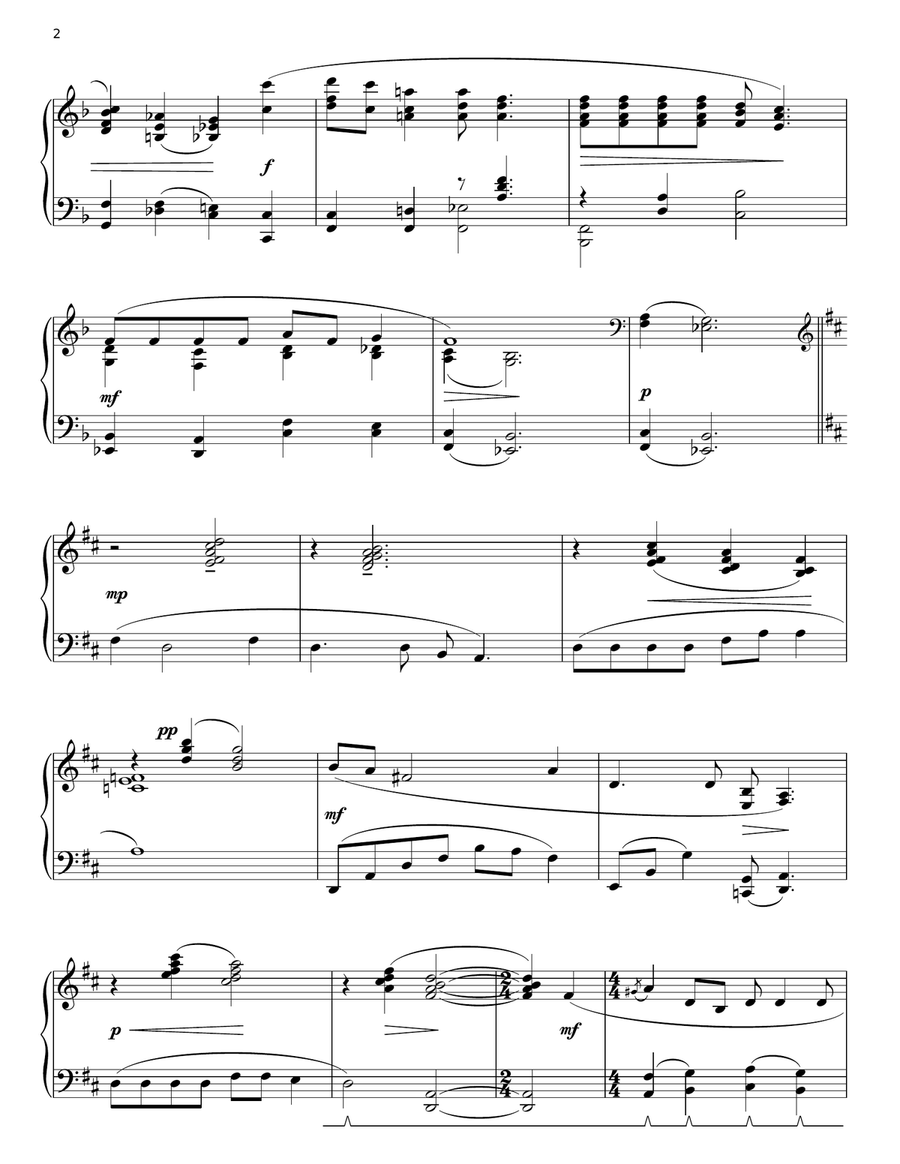 Swing Low, Sweet Chariot Swing Low, Sweet Chariot Piano Solo scores gallery preview page 2