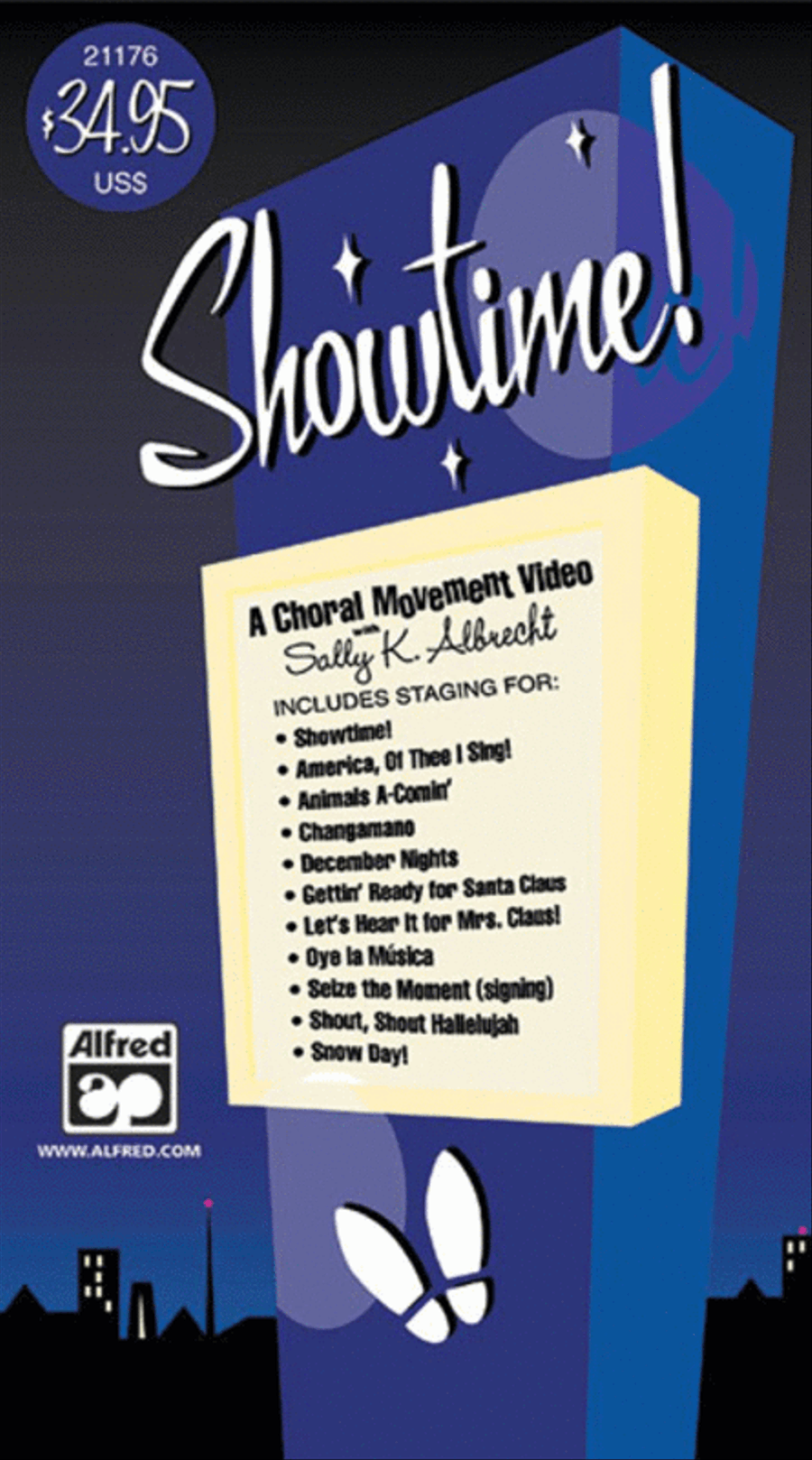 Showtime! A Choral Movement DVD Choir scores gallery preview page 1