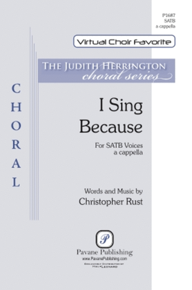 Book cover for I Sing Because