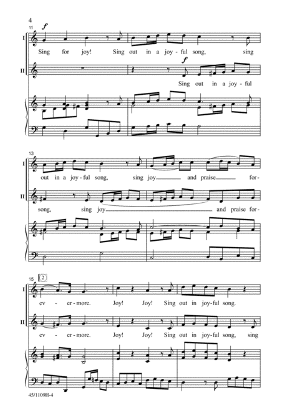 In Concert! for 2-part Choirs 2-Part scores gallery preview page 5