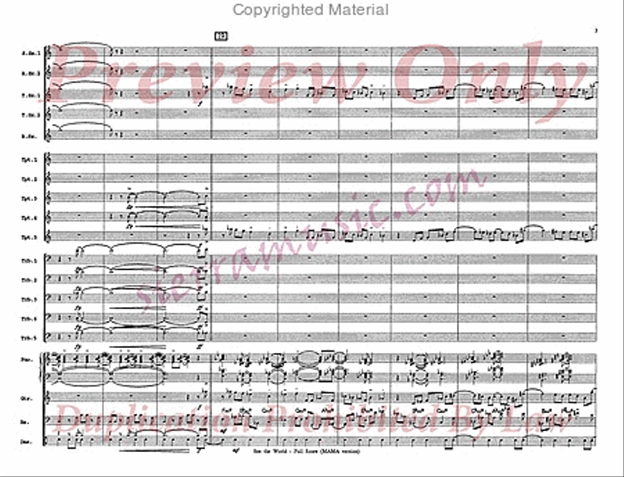 See The World See The World Big Band scores gallery preview page 4