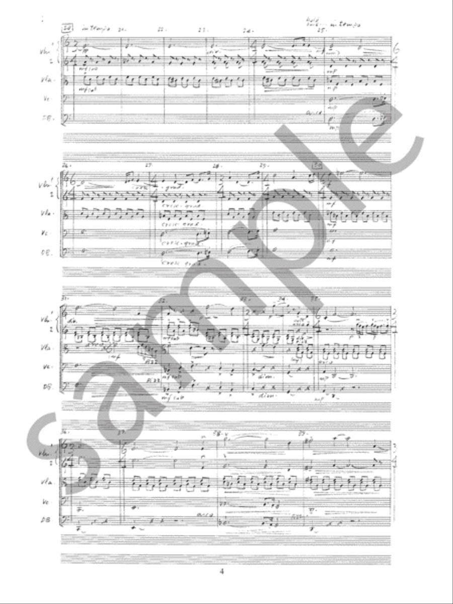 Music For String Orchestra String Orchestra scores gallery preview page 4
