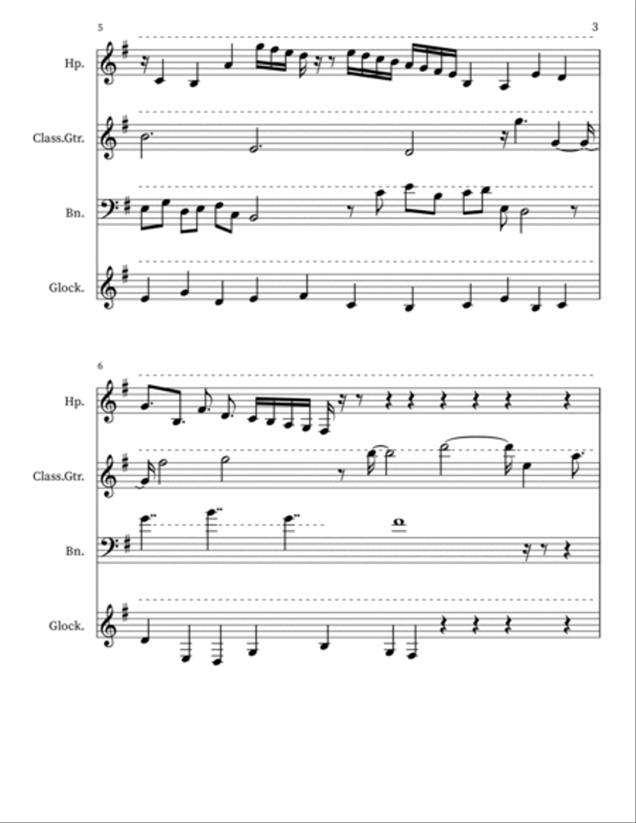 BAGATELLE Small Ensemble scores gallery preview page 3