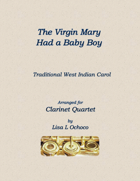 The Virgin Mary Had a Baby Boy for Clarinet Quartet image number null