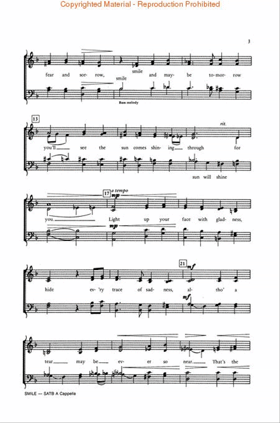 Smile 4-Part scores gallery preview page 3
