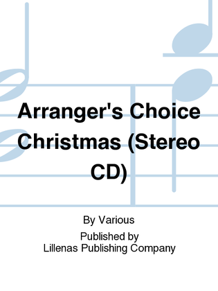 Arranger's Choice Christmas (Stereo CD)