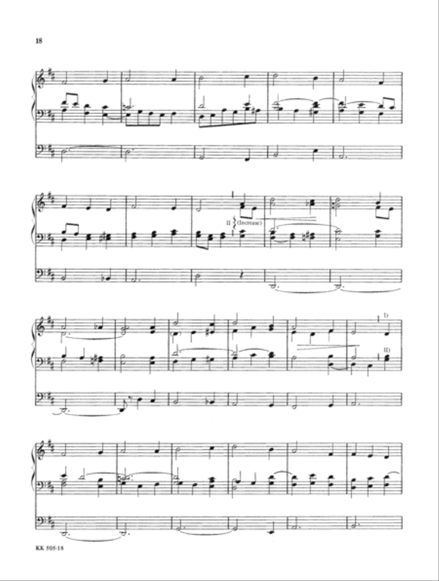 Softly and Tenderly Organ Solo scores gallery preview page 12