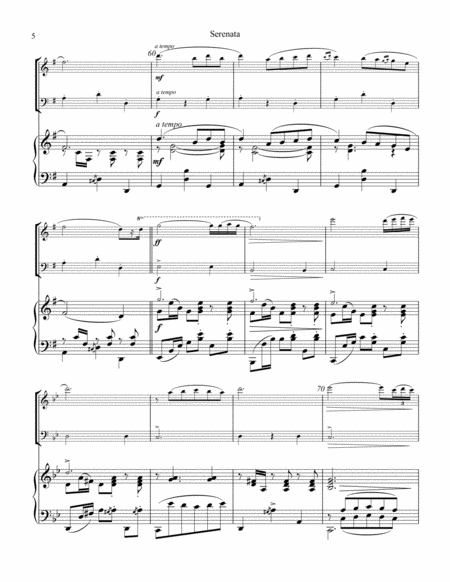 Serenata espanola for piano trio (pno, vln, cb) image number null