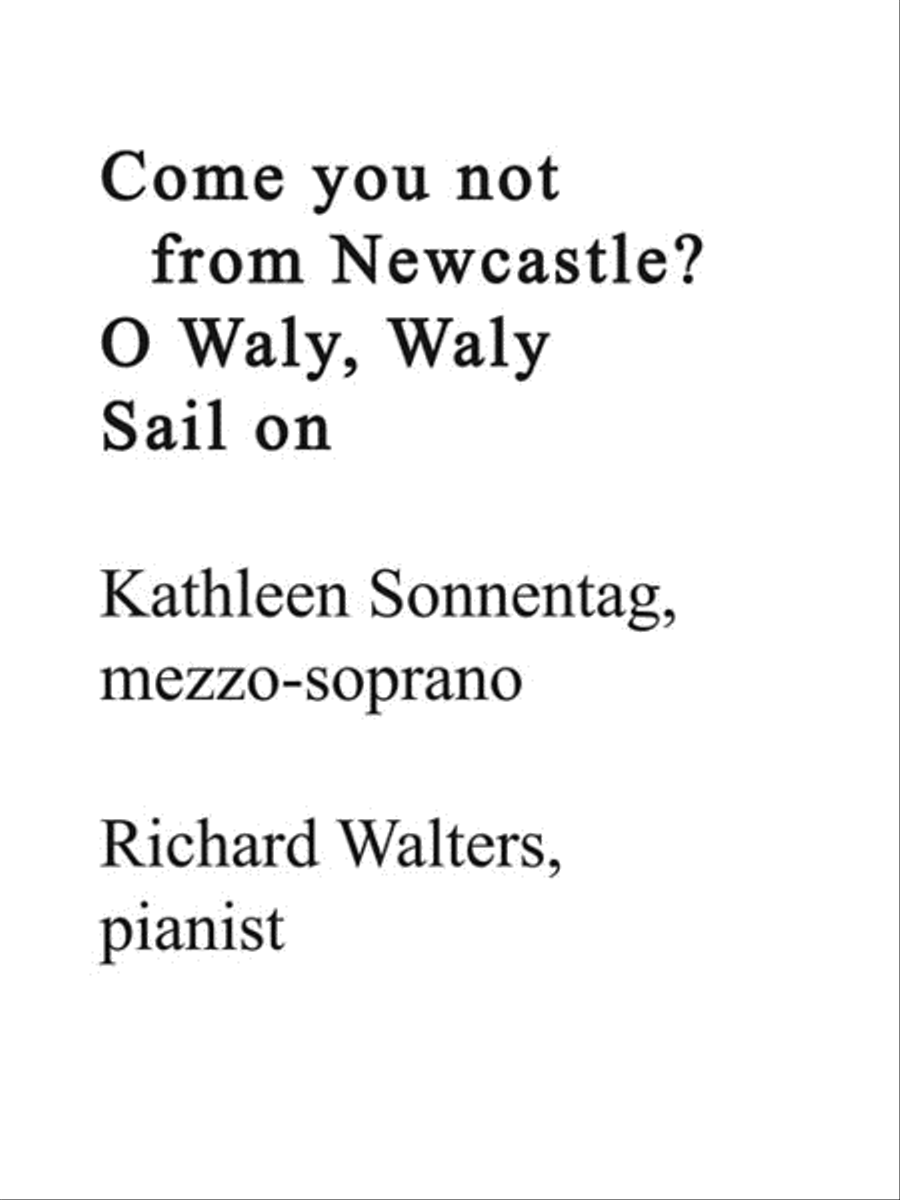 12 Selected Folksong Arrangements Medium Voice scores gallery preview page 5
