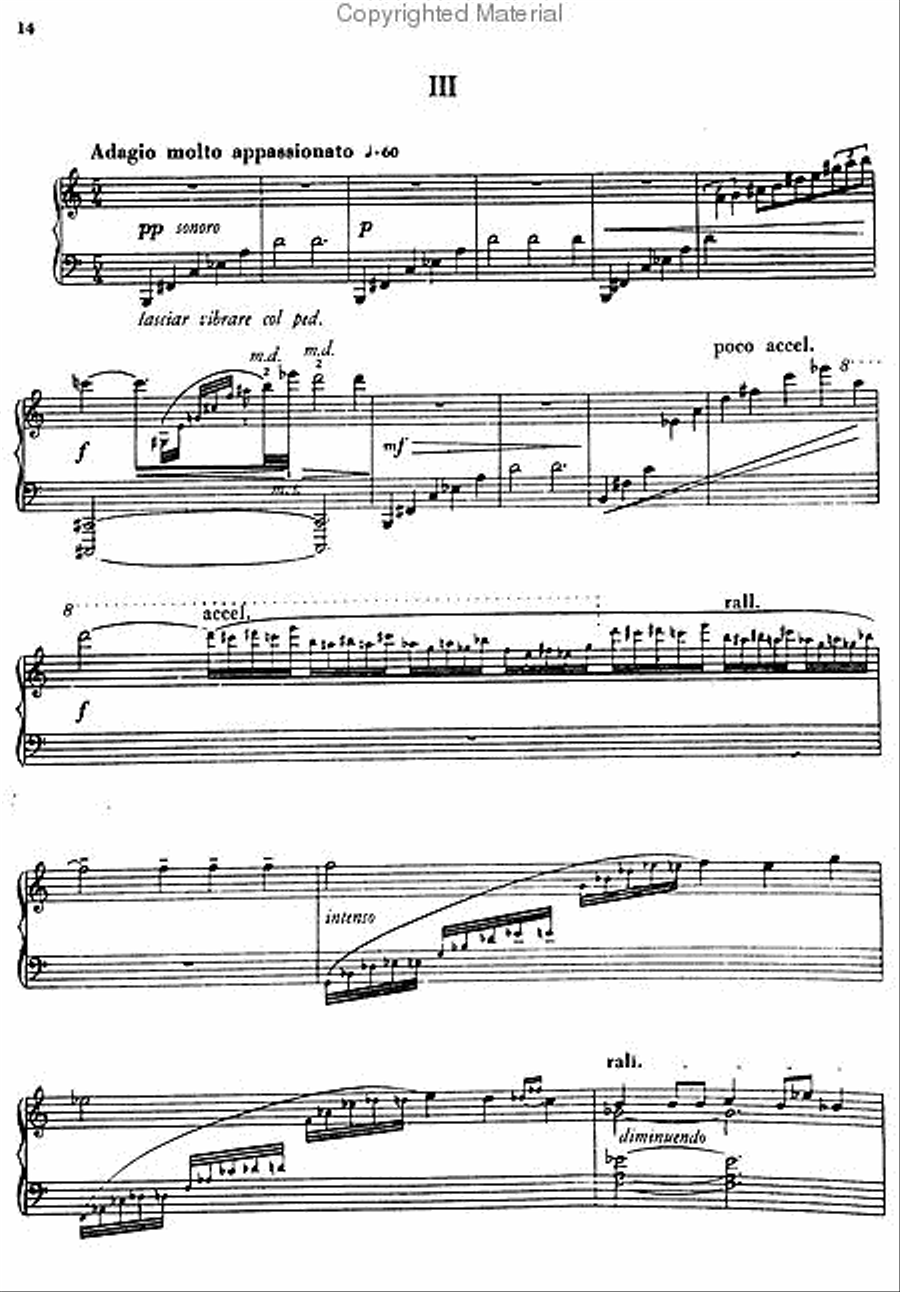 Sonata No. 1, Op. 22 Piano Solo scores gallery preview page 3