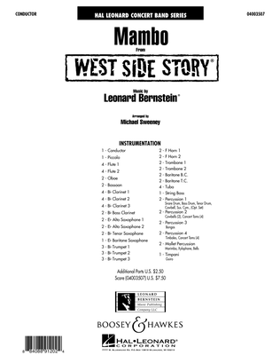 Mambo (from West Side Story) - Conductor Score (Full Score)