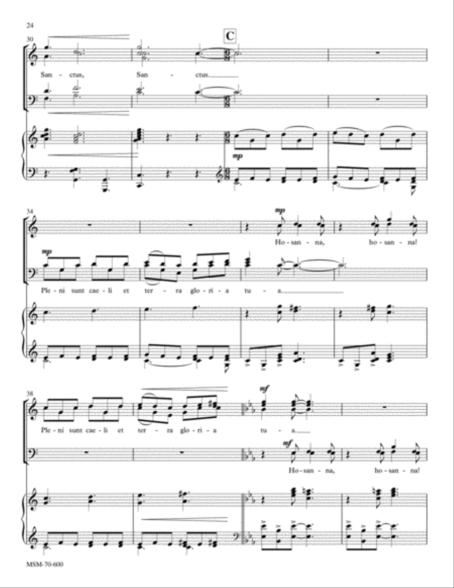 Requiem (Choral Score) 4-Part scores gallery preview page 12