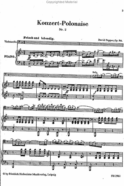 Konzert-Polonaise F-Dur, op. 28
