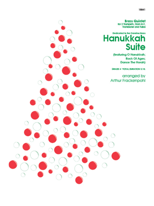 Book cover for Hanukkah Suite
