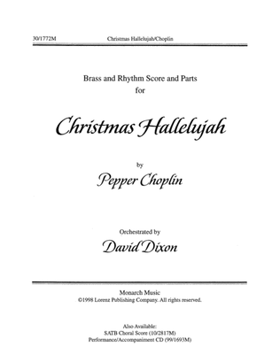 Christmas Hallelujah - Brass/Rhythm Parts