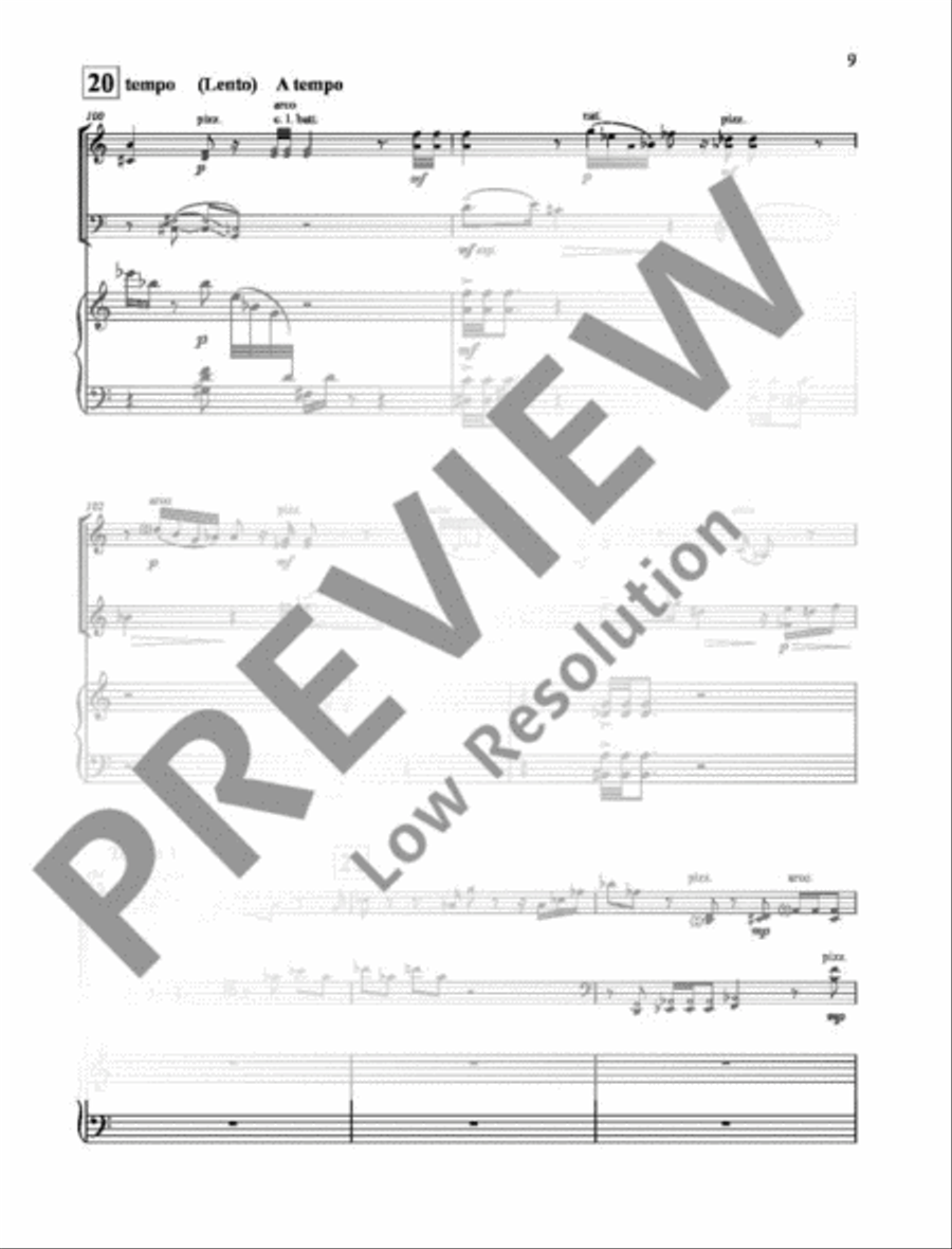 Piano Trio No. 2 Piano Trio scores gallery preview page 12