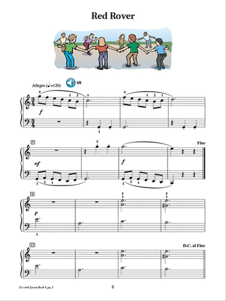 Piano Technique Book 4 Book with Audio and MIDI Access Piano Method scores gallery preview page 5