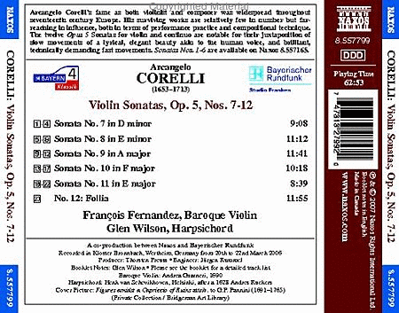 Sonatas for Violin and Basso Continuo image number null