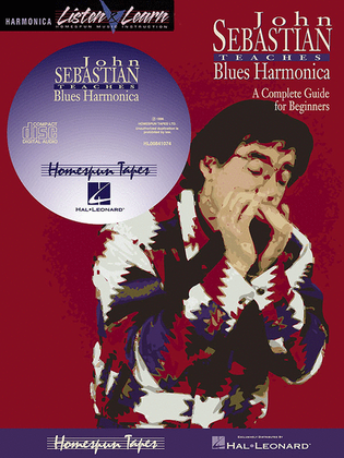 Book cover for John Sebastian - Beginning Blues Harmonica