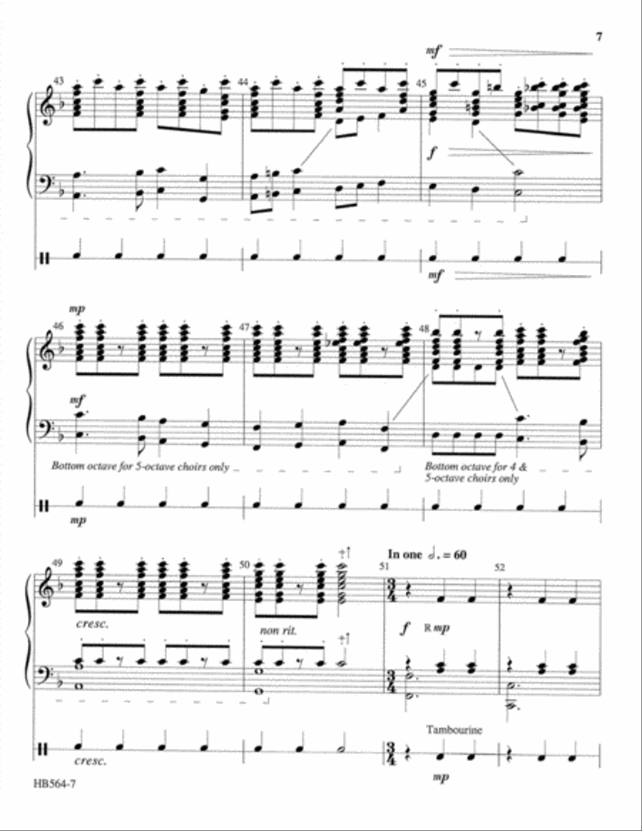 Deck the Halls 5-Octaves scores gallery preview page 7