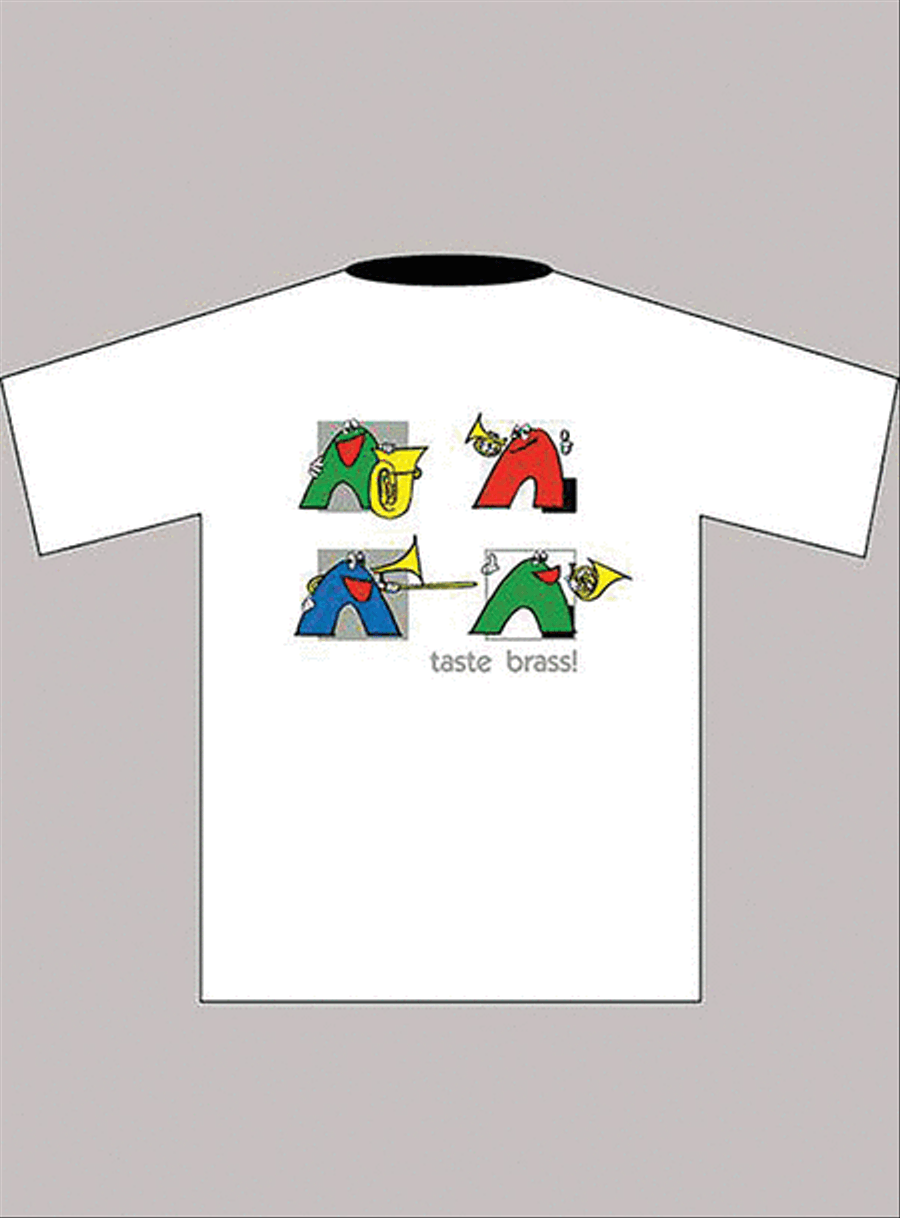 Taste Brass! T-Shirt: White (Children