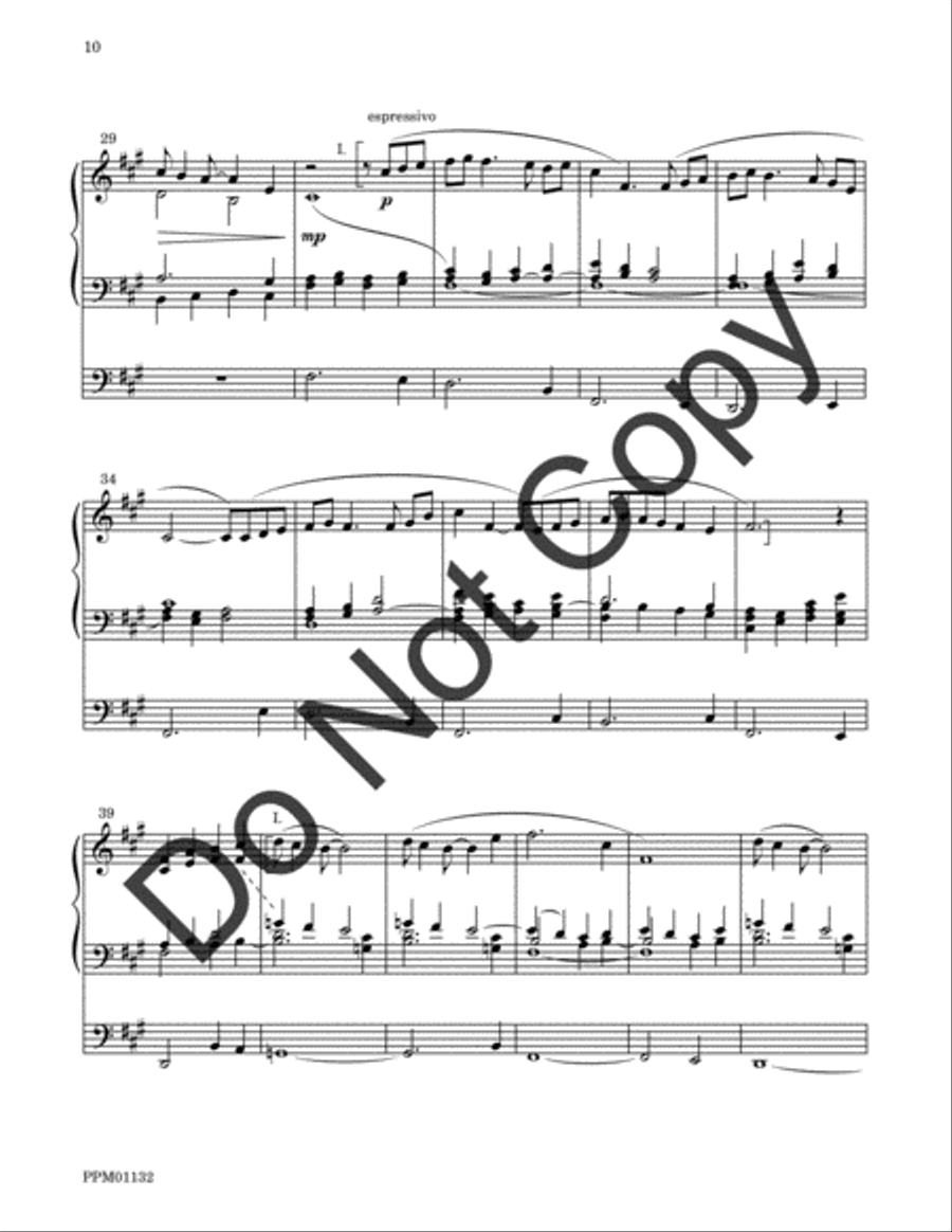 Cortege: Intrada, Arioso, Finale Percussion scores gallery preview page 37