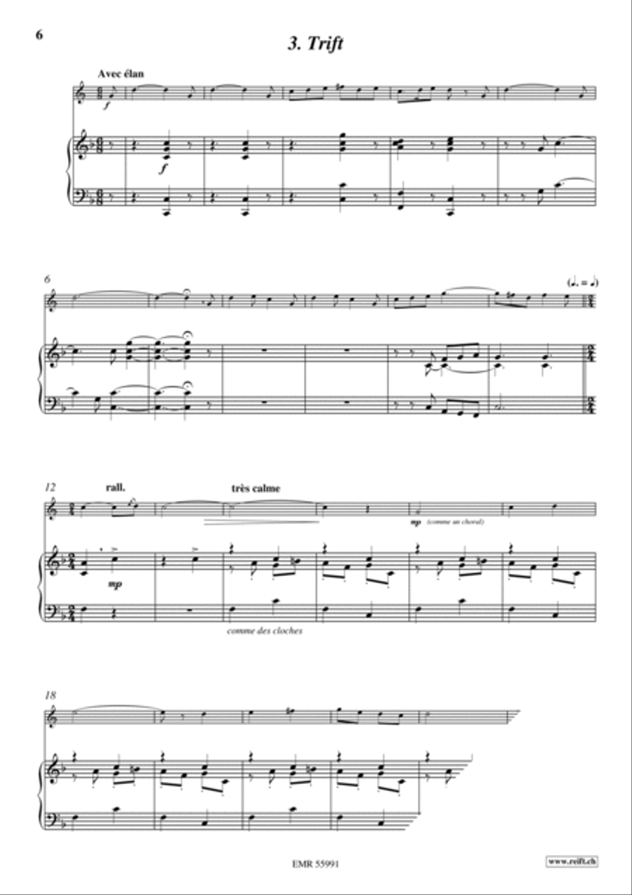 Paradis des Montagnes Organ scores gallery preview page 7