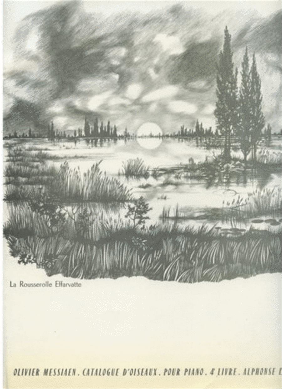 La Rousserolle Effarvatte (The Reed Warbler) Piano Solo scores gallery preview page 1