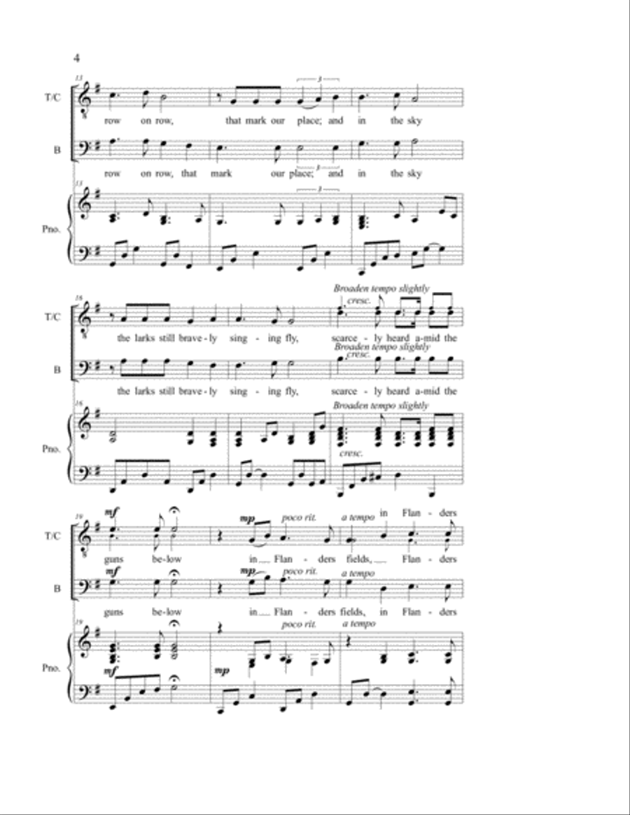 We Shall Not Sleep Choir scores gallery preview page 3