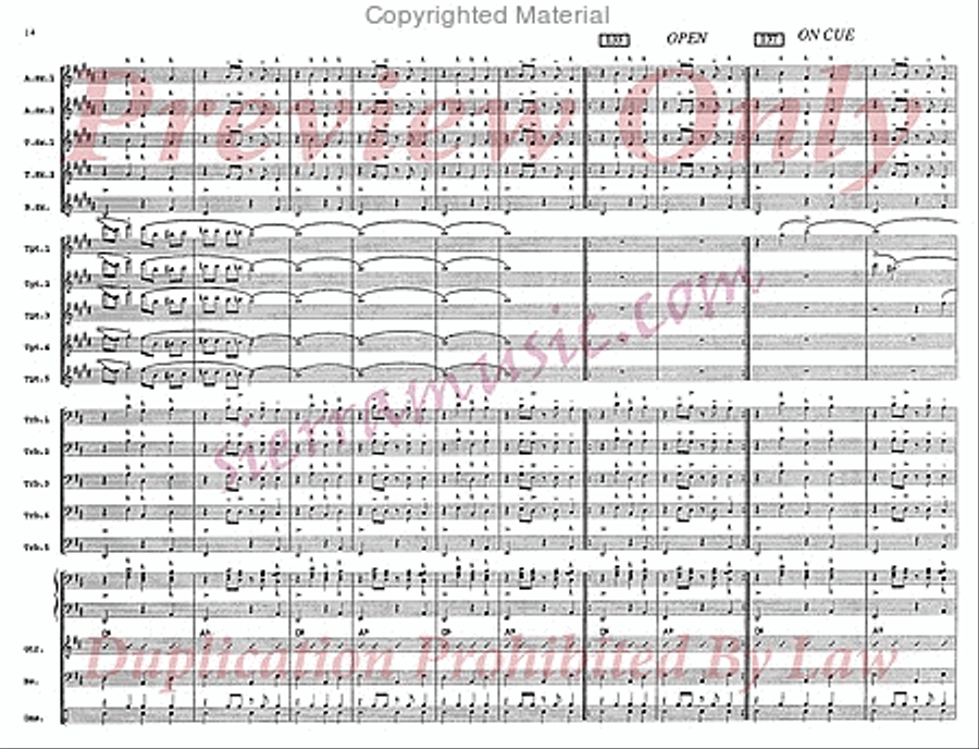 The Peanut Vendor Jazz Ensemble scores gallery preview page 15