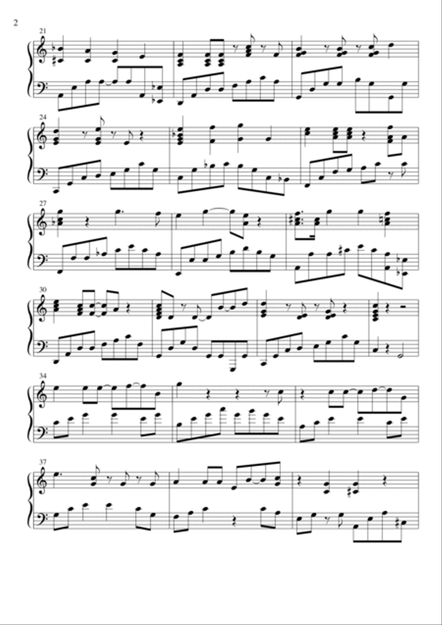 sweet time sweet time Piano Solo scores gallery preview page 2