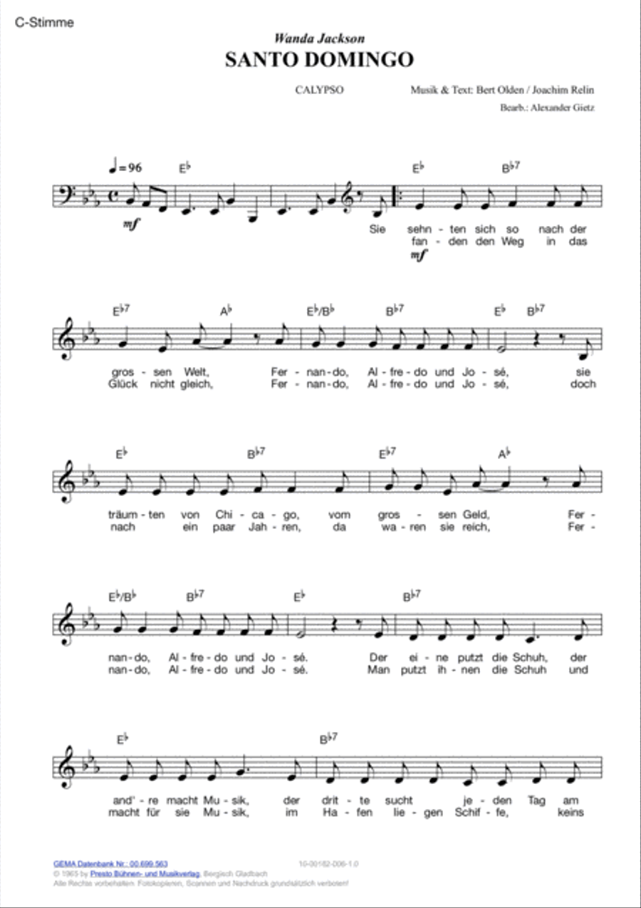 Santo Domingo Voice scores gallery preview page 2