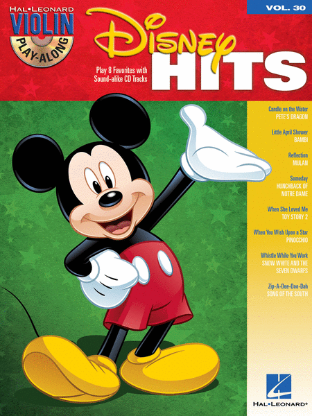 Disney Hits (Violin Play-Along Volume 30)