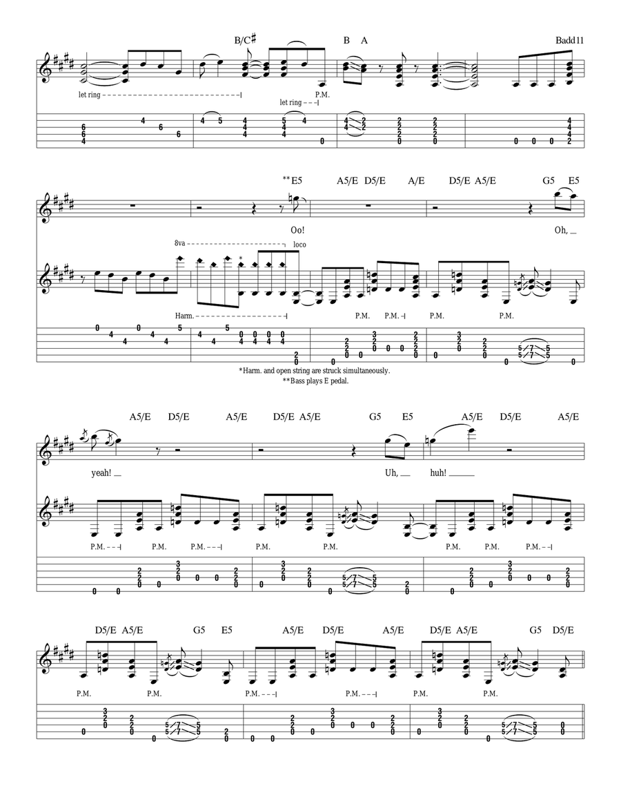 Panama Acoustic Guitar scores gallery preview page 2