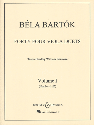 Book cover for 44 Duets
