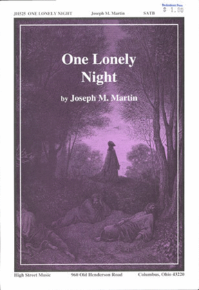 Book cover for One Lonely Night