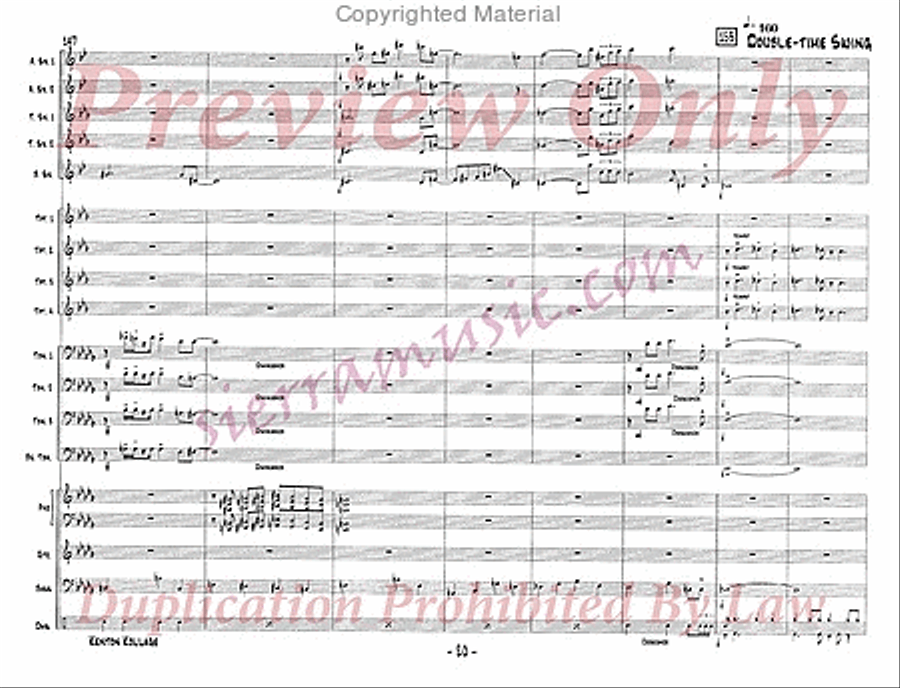 Kenton Kollage Big Band scores gallery preview page 21